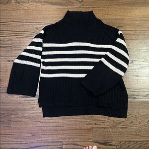 Chunky Knit Striped, Oversized and Striped Sweater